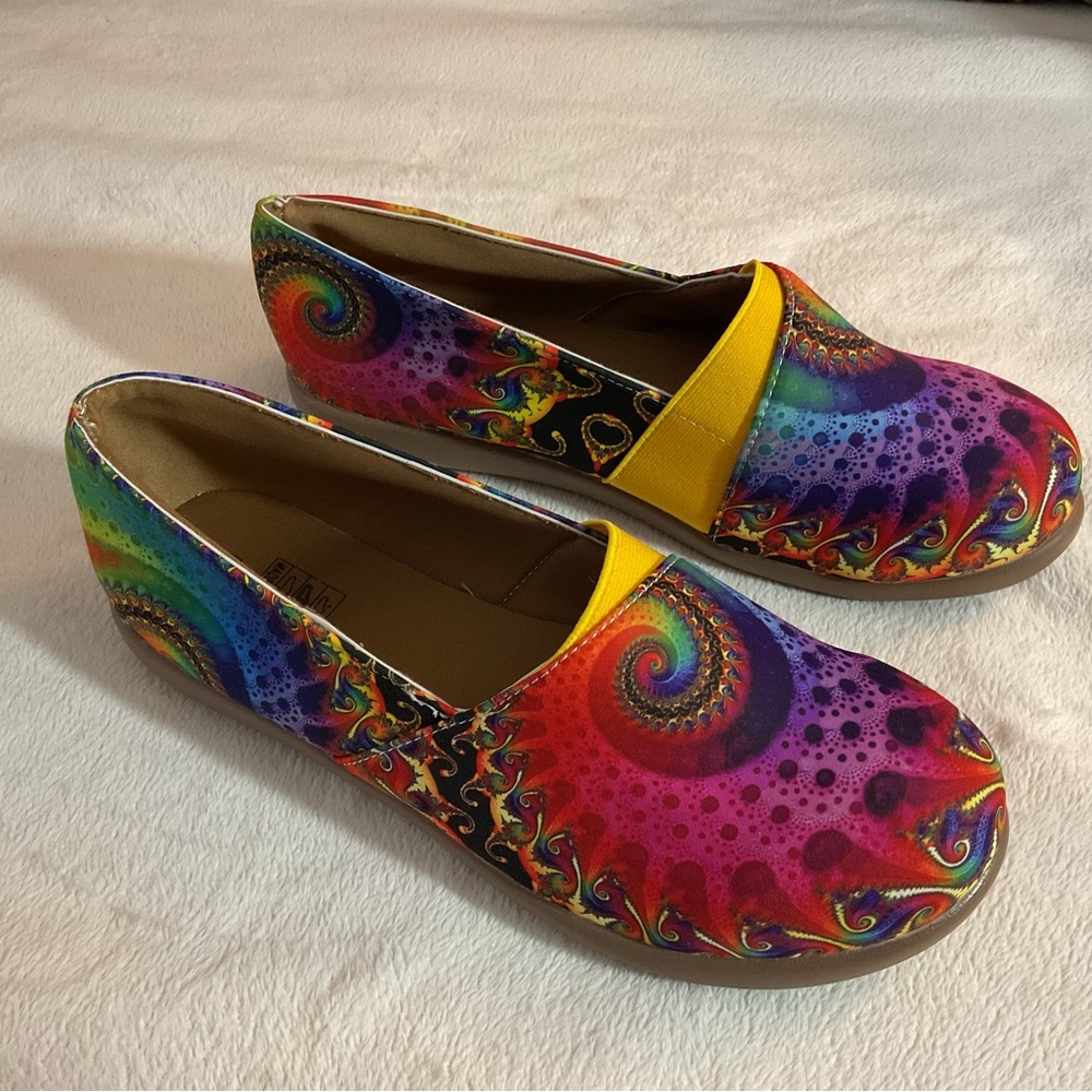 Colorful Women's Slip-On Shoes
